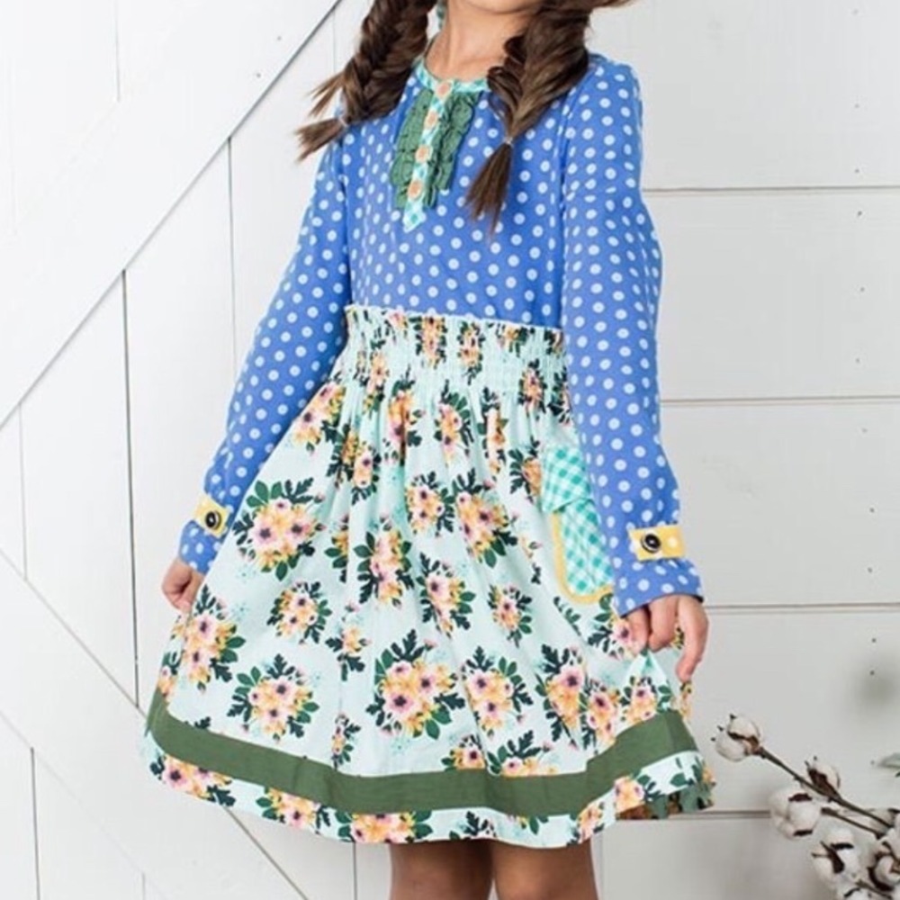 Matilda Jane Joanna Gaines Family Heirloom Once Upon a Time Dress Girls‎ Size 6